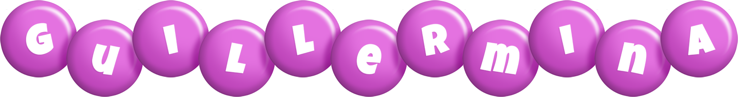 Guillermina candy-purple logo