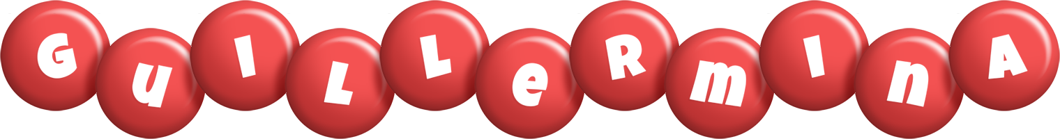 Guillermina candy-red logo