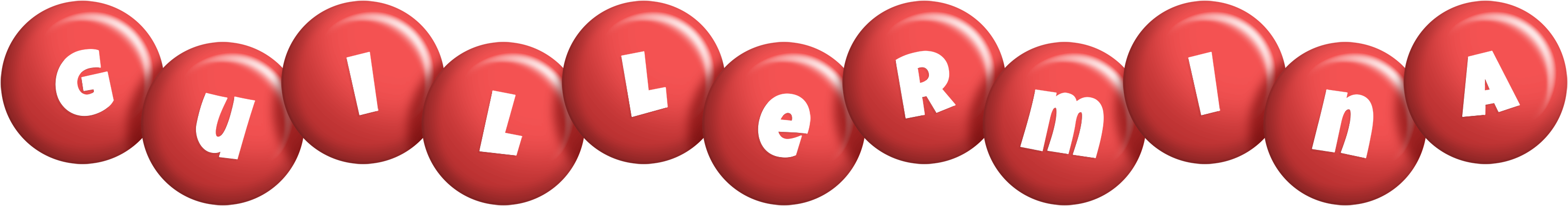 Guillermina candy-red logo