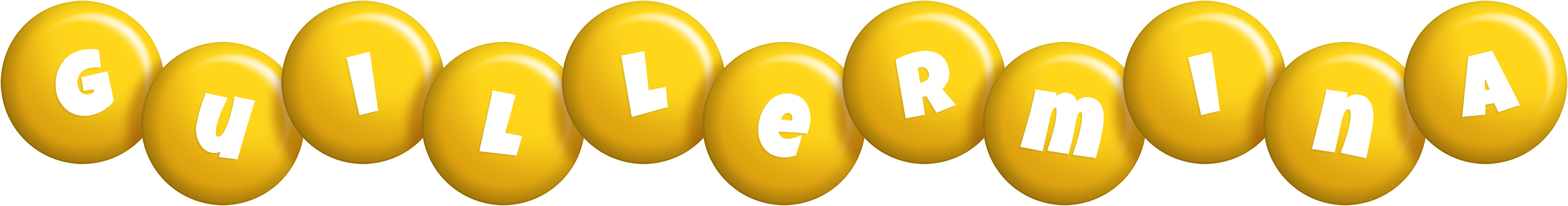 Guillermina candy-yellow logo