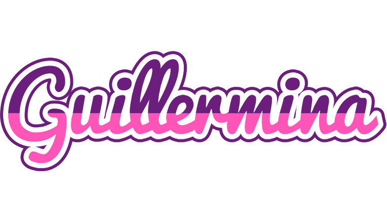 Guillermina cheerful logo