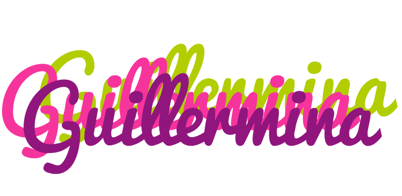 Guillermina flowers logo