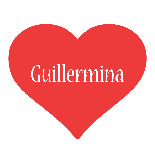 Guillermina love logo