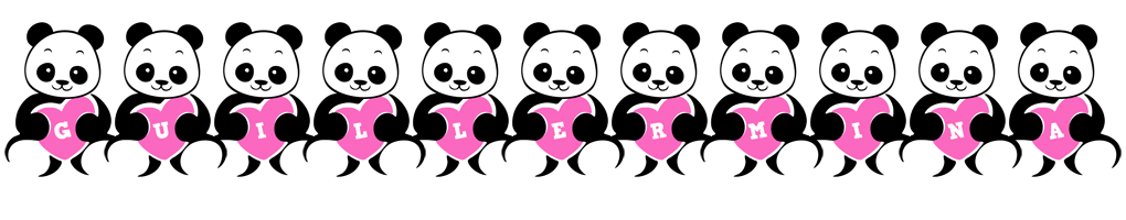 Guillermina love-panda logo
