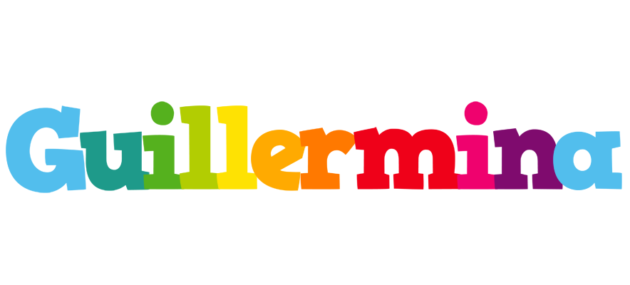 Guillermina rainbows logo
