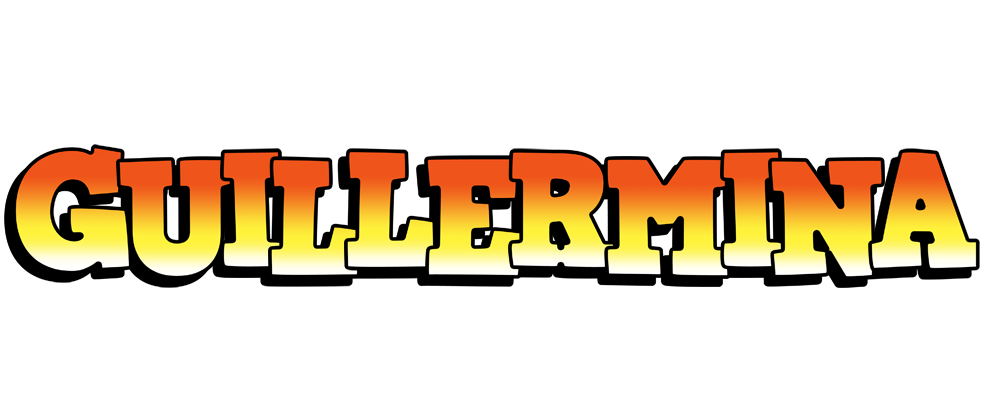 Guillermina sunset logo