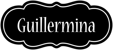 Guillermina welcome logo
