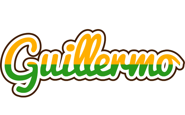 Guillermo banana logo