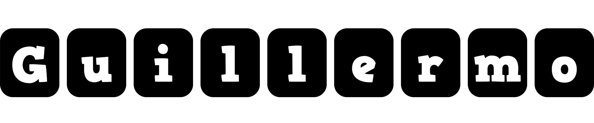 Guillermo box logo