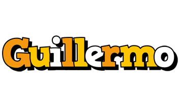 Guillermo cartoon logo