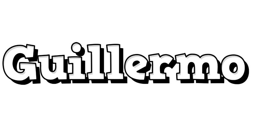 Guillermo snowing logo