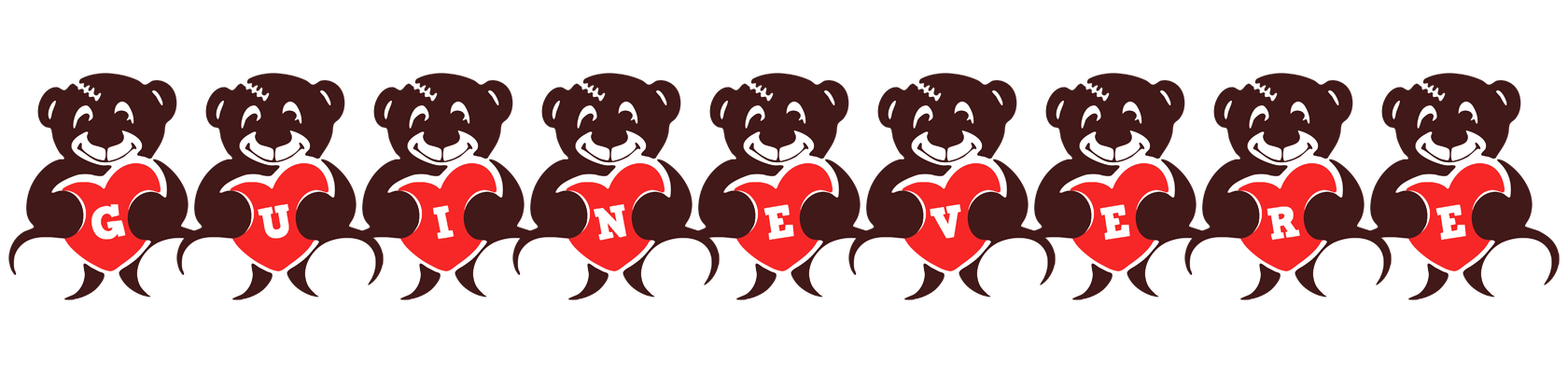 Guinevere bear logo
