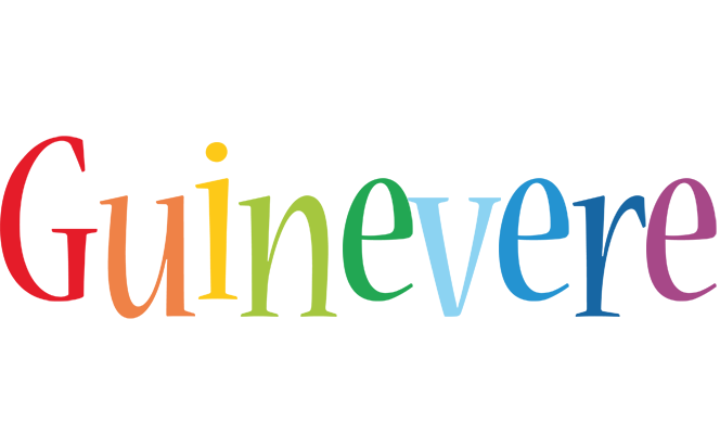 Guinevere birthday logo