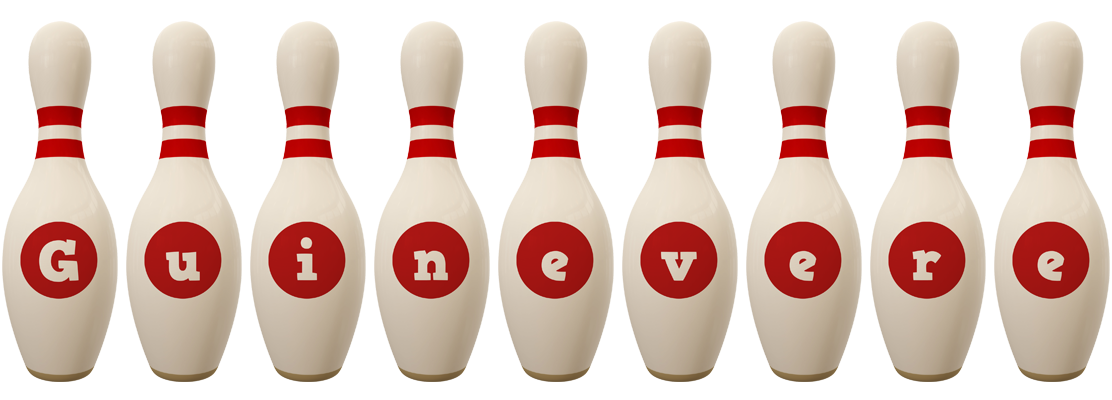 Guinevere bowling-pin logo