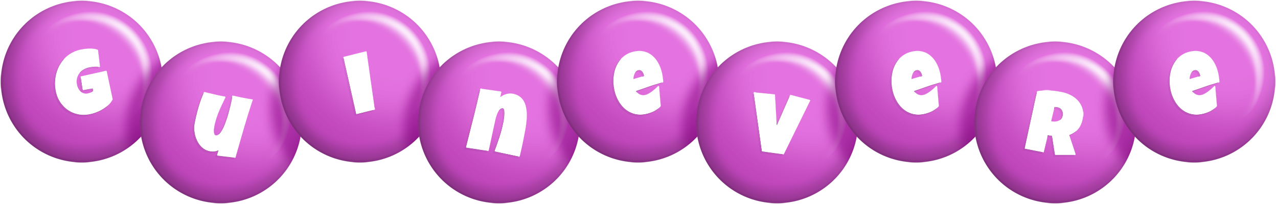 Guinevere candy-purple logo
