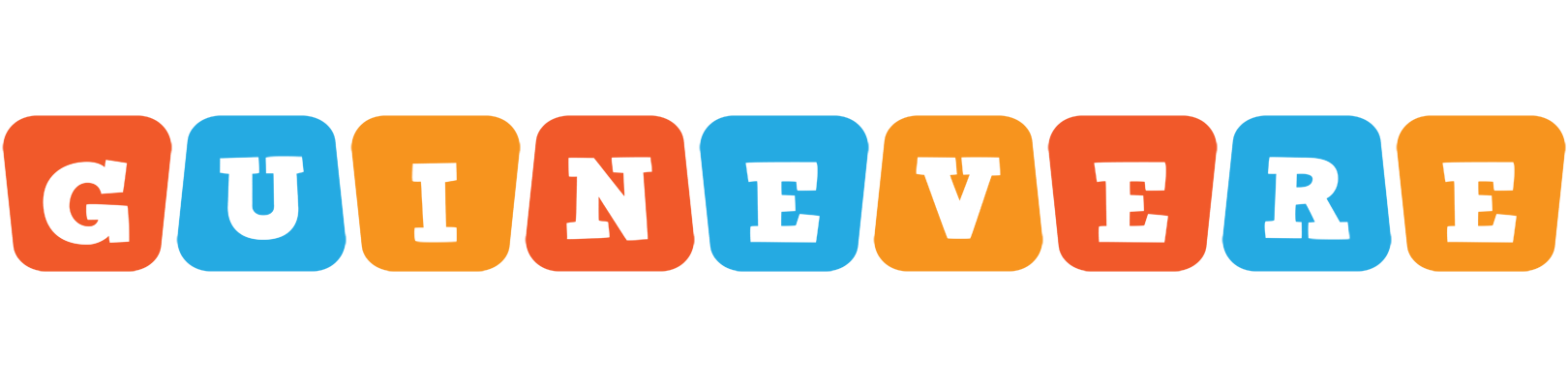 Guinevere comics logo