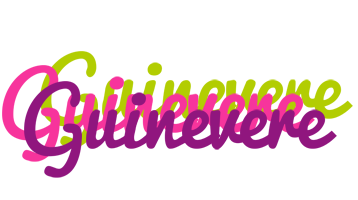 Guinevere flowers logo