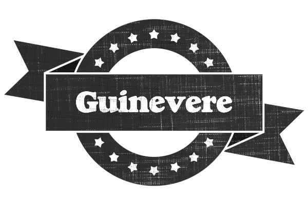 Guinevere grunge logo