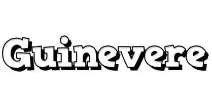 Guinevere snowing logo