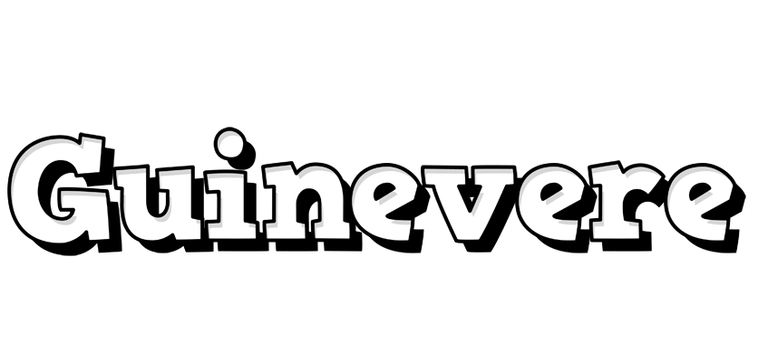 Guinevere snowing logo