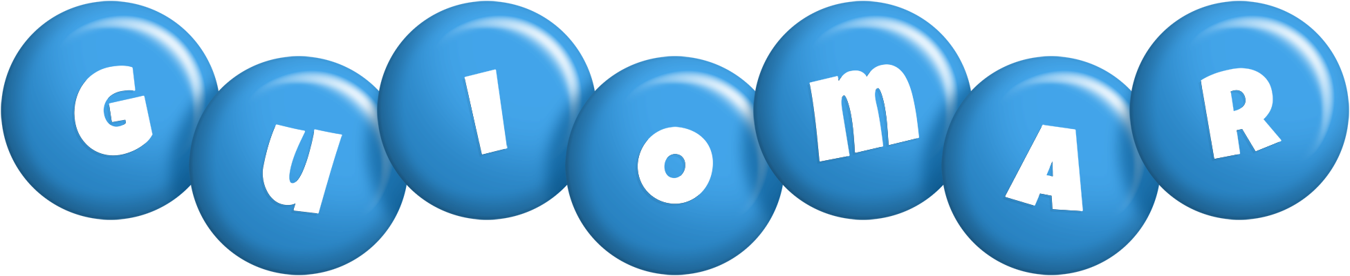 Guiomar candy-blue logo