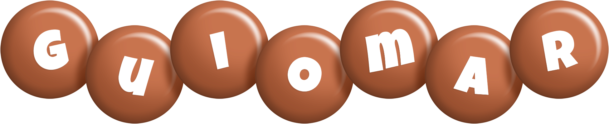 Guiomar candy-brown logo