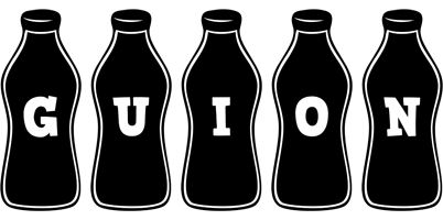 Guion bottle logo