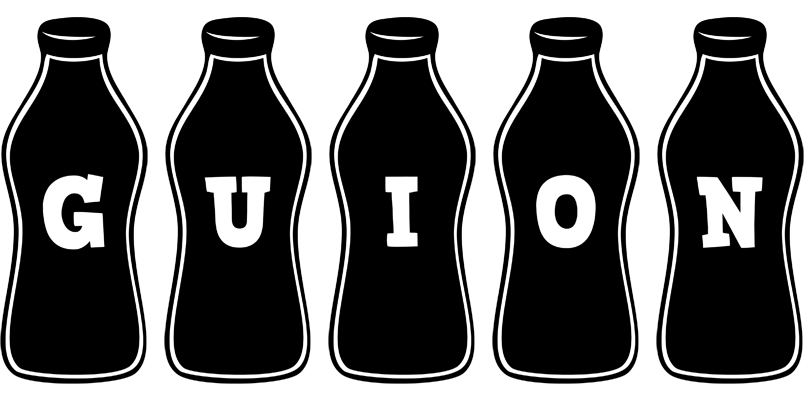 Guion bottle logo