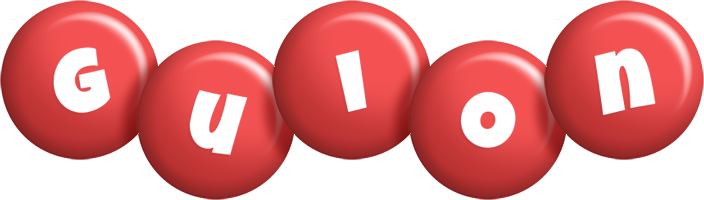 Guion candy-red logo