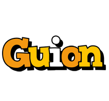 Guion cartoon logo