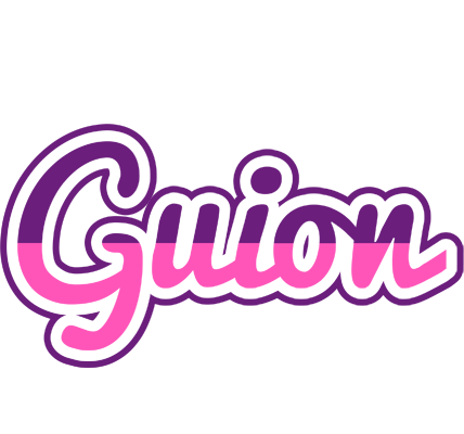 Guion cheerful logo