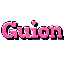 Guion girlish logo