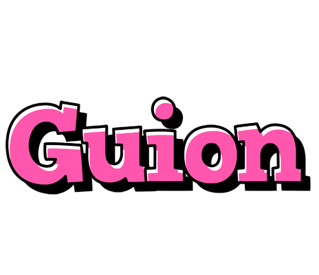 Guion girlish logo