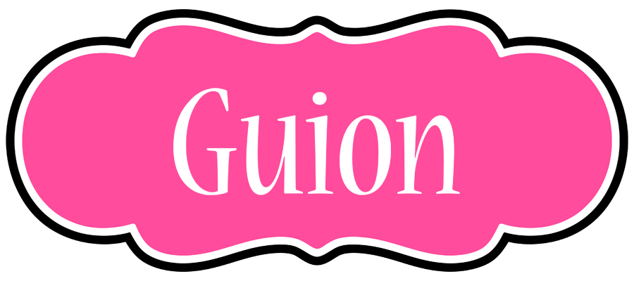 Guion invitation logo