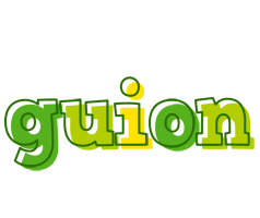 Guion juice logo