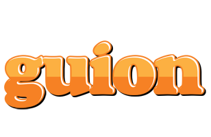 Guion orange logo