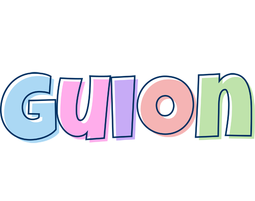 Guion pastel logo