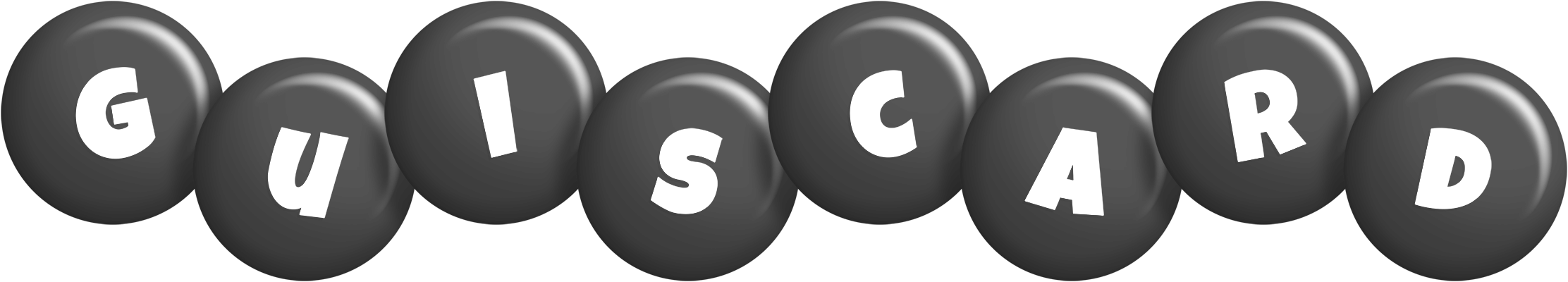 Guiscard candy-black logo