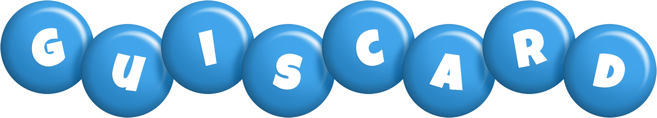 Guiscard candy-blue logo