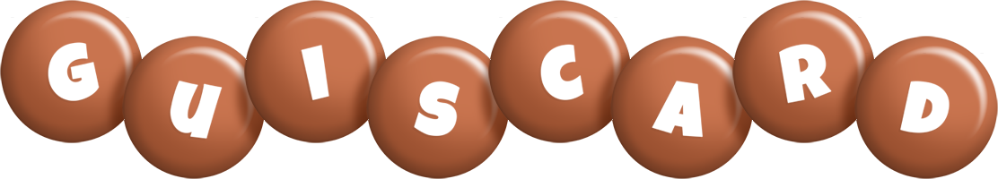 Guiscard candy-brown logo