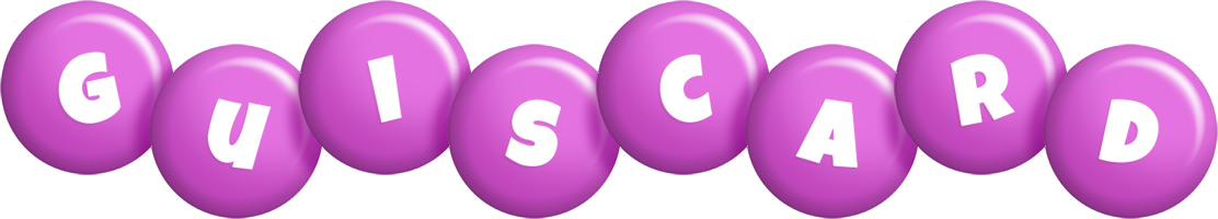 Guiscard candy-purple logo