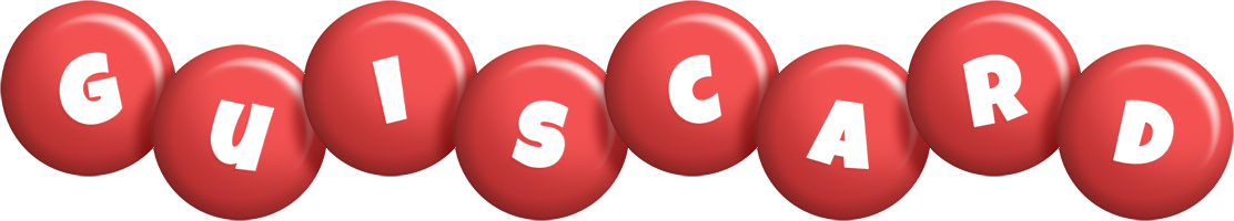 Guiscard candy-red logo