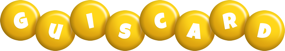 Guiscard candy-yellow logo