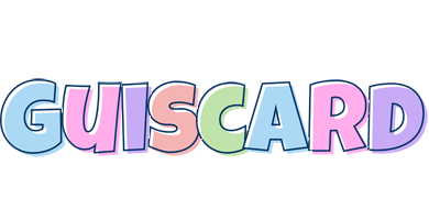 Guiscard pastel logo
