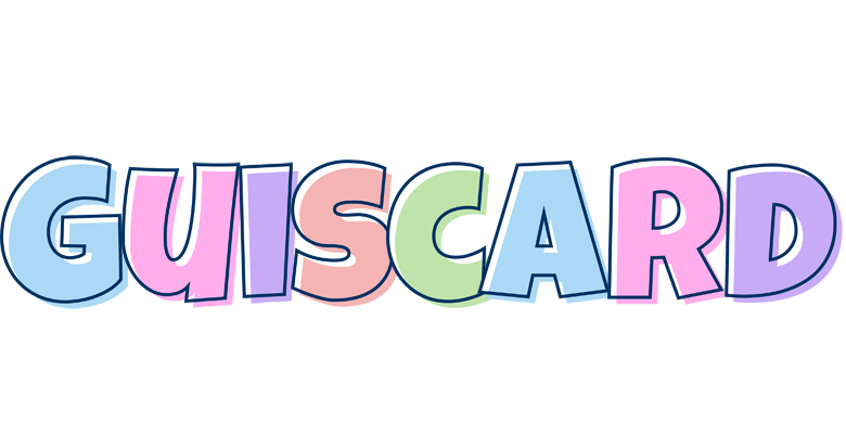 Guiscard pastel logo