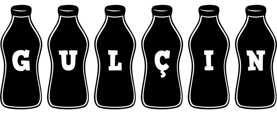 Gulçin bottle logo