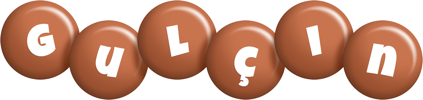 Gulçin candy-brown logo