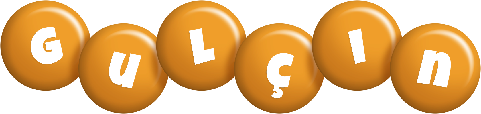 Gulçin candy-orange logo