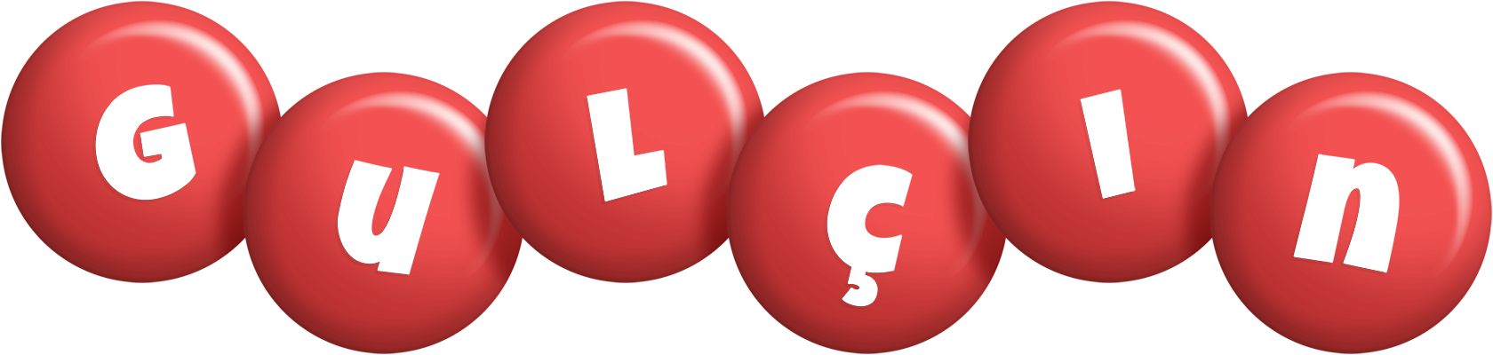 Gulçin candy-red logo