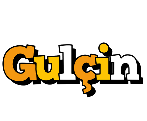 Gulçin cartoon logo